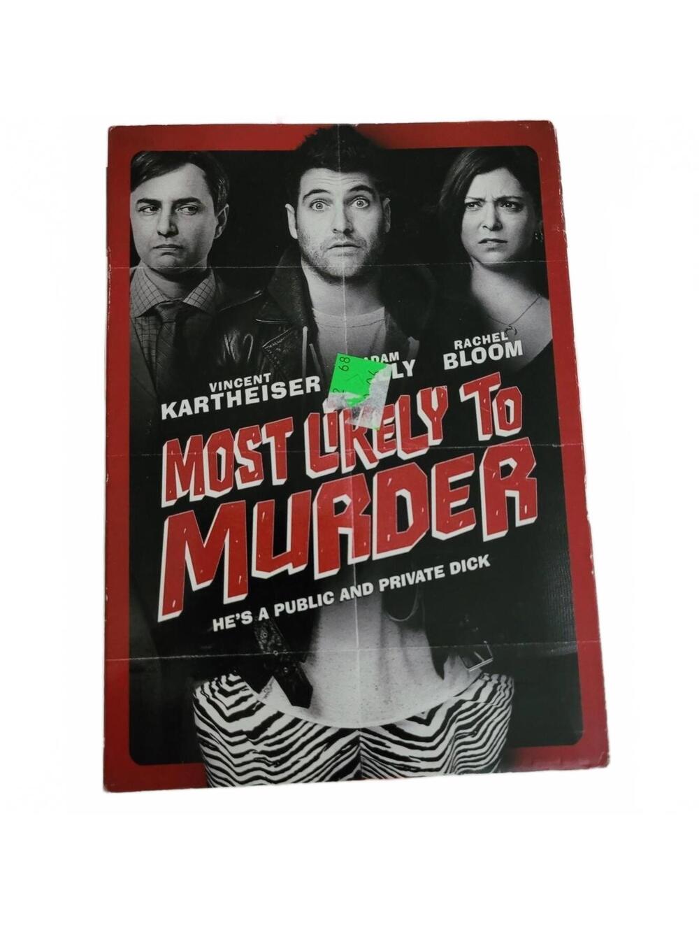 Most Likely To Murder (DVD 2018) With Slipcover!